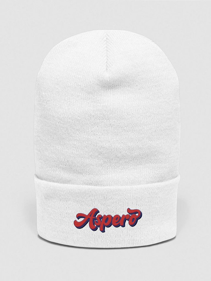 Aspero Yupoong Cuffed Beanie R/B product image (42)