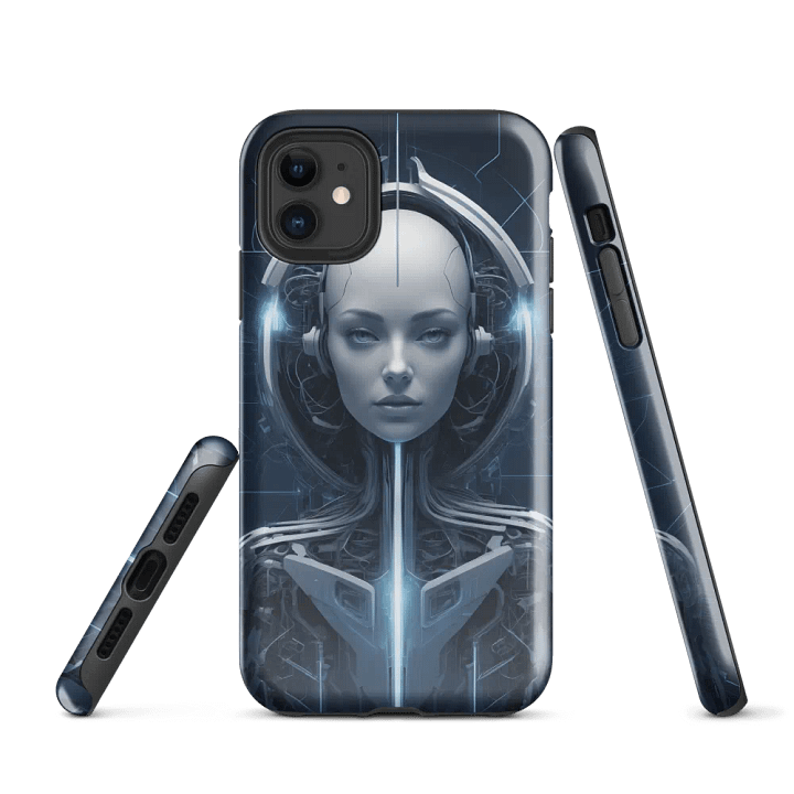 Tough Case for iPhone® – Synth Goddess product image (1)