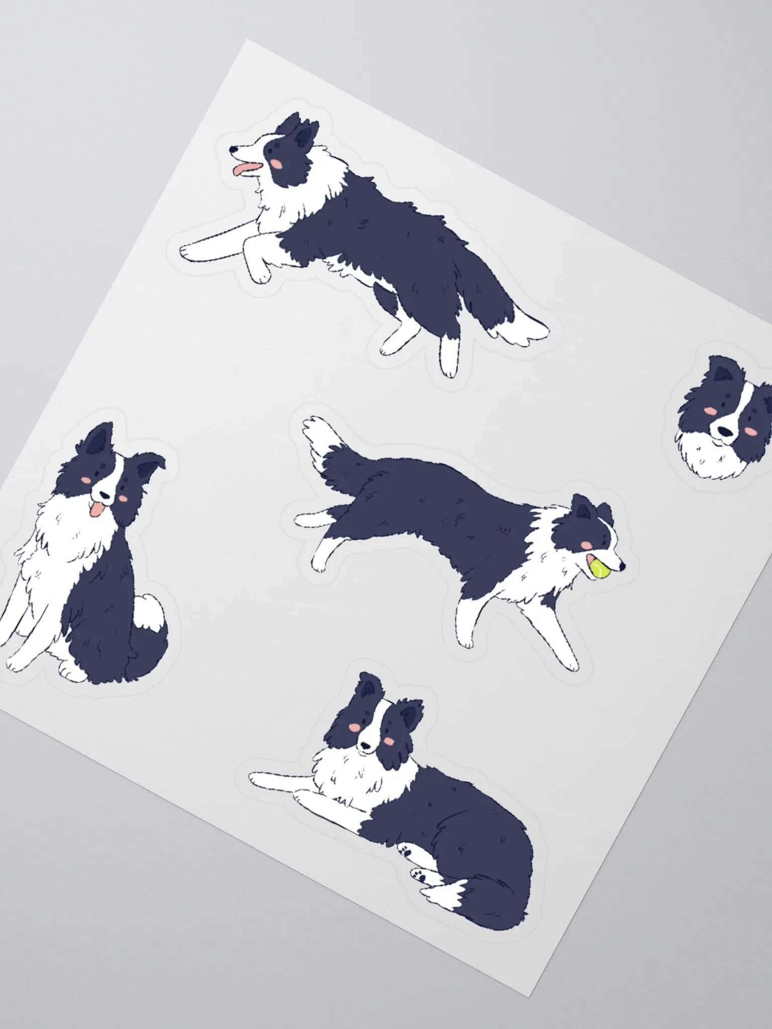 Border Collie Sticker Set product image (3)