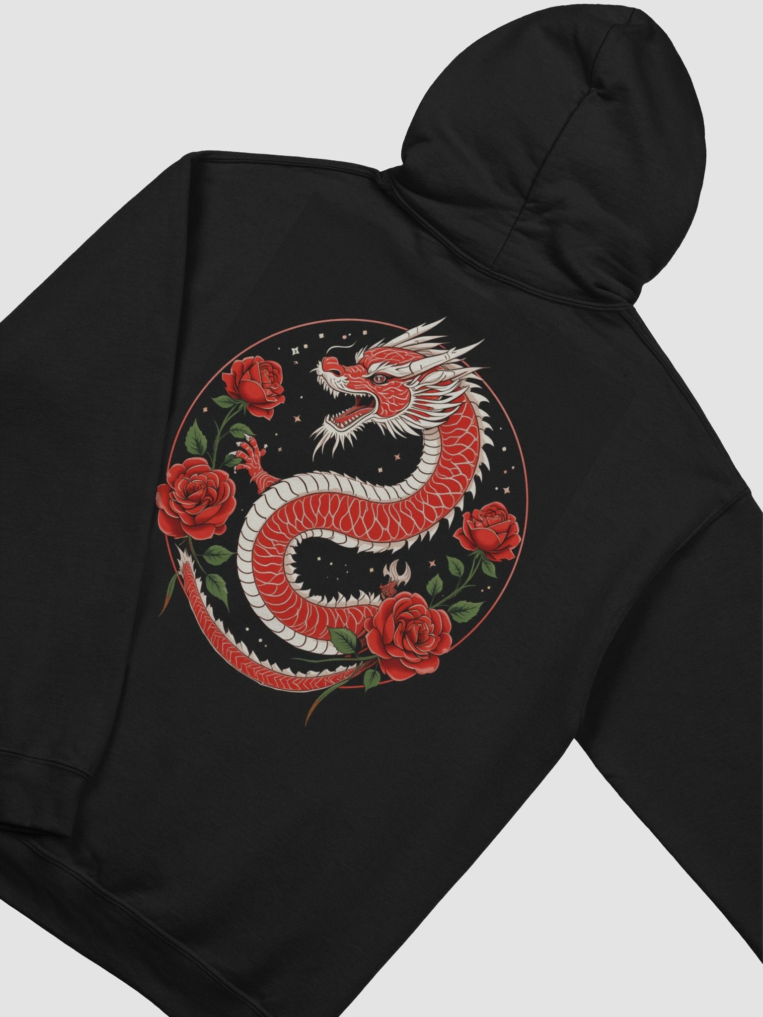 Dragon Rose Circle Hoodie product image (31)
