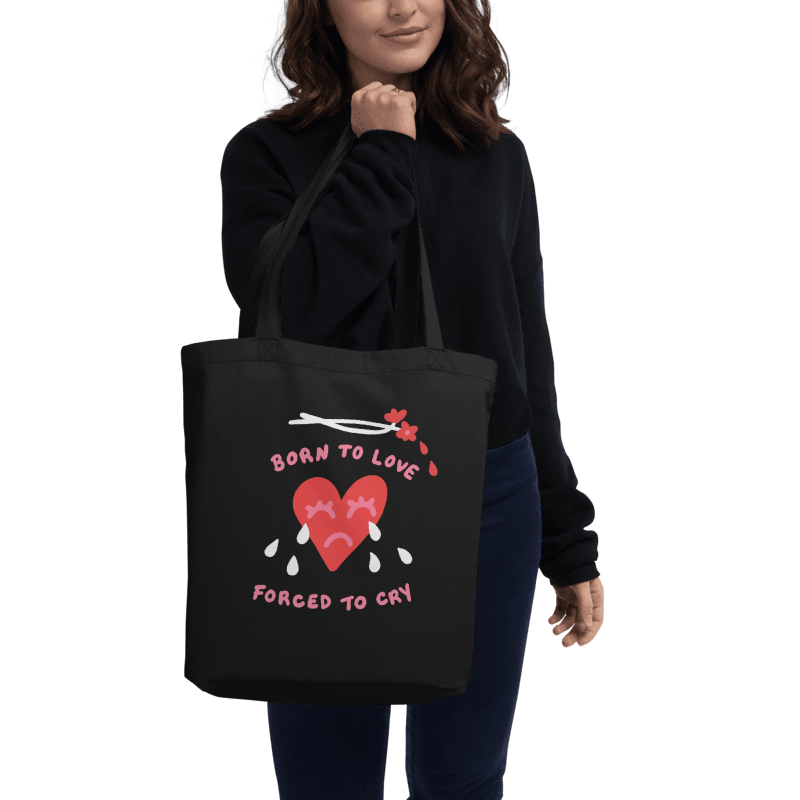 Born To Love Tote Bag product image (4)