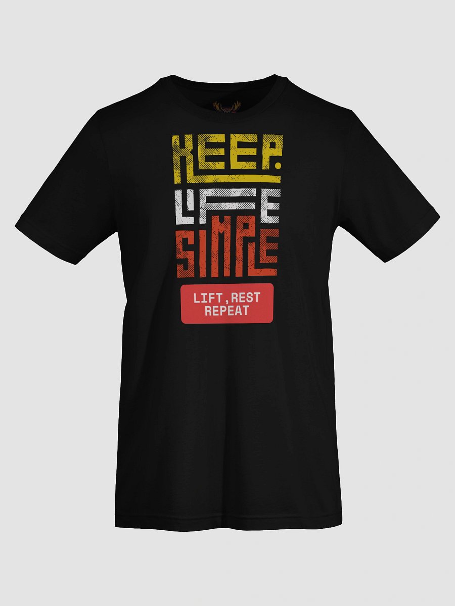 Keep Life Simple - T Shirt - Text Multi product image (7)