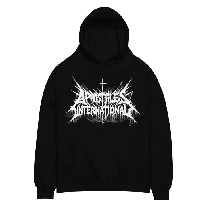 Apostles International Cross logo hoodie product image (4)