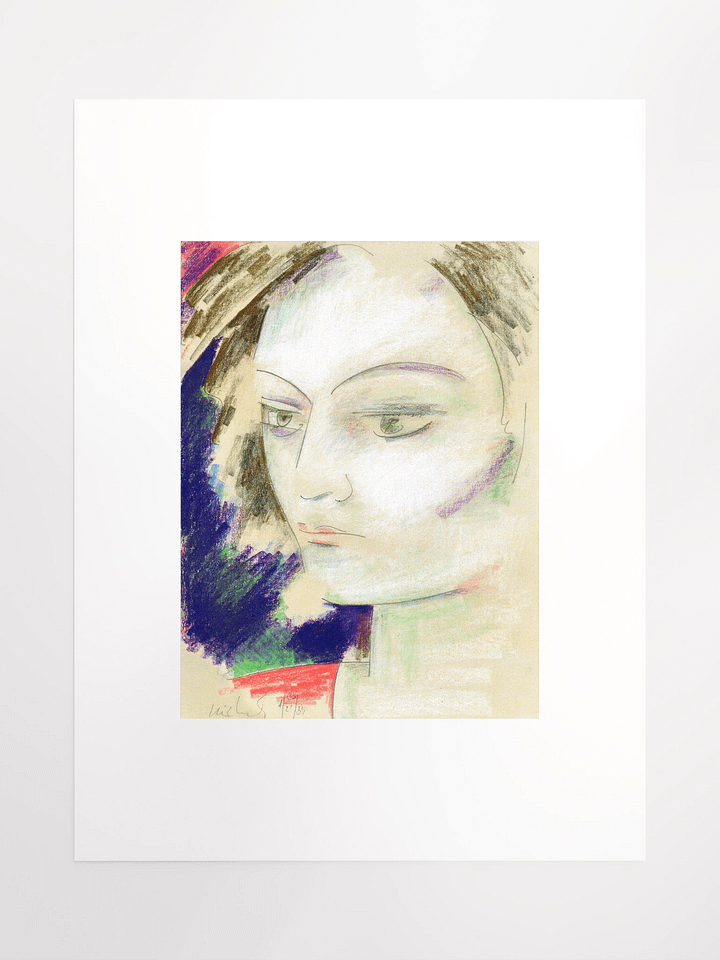 Portait of a Woman 04.27.89 print product image (2)