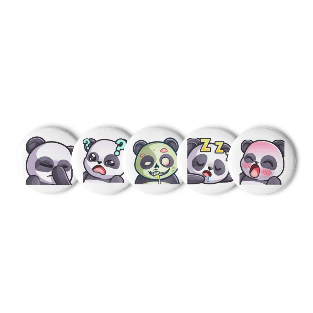 Panda Pin - Set #2 product image (5)
