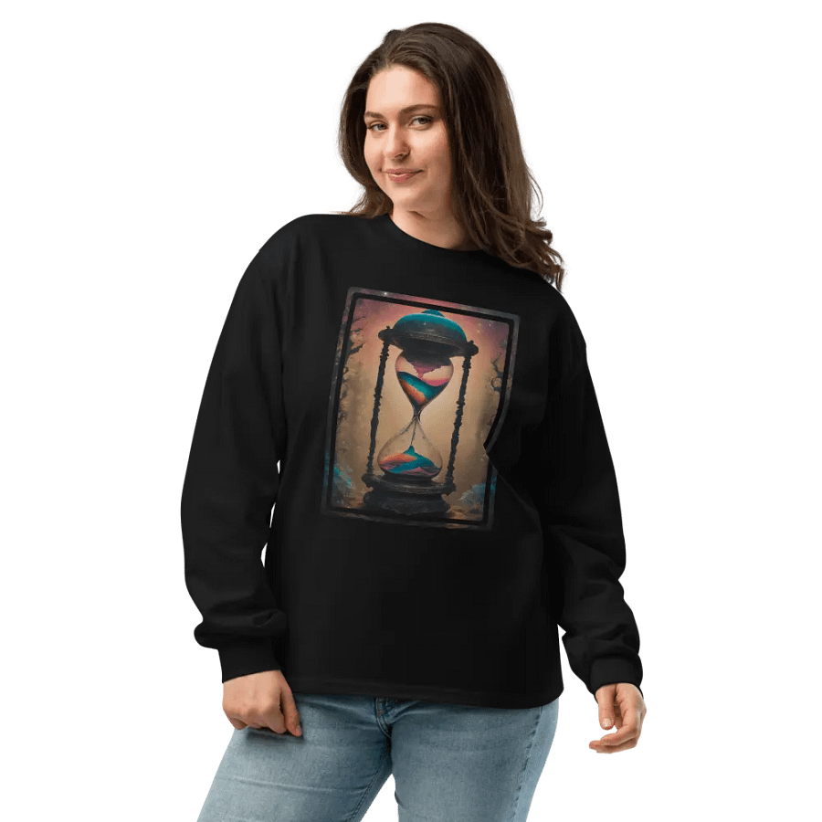 [Memento Mori] - Unisex Premium Heavyweight Long Sleeve Shirt product image (11)