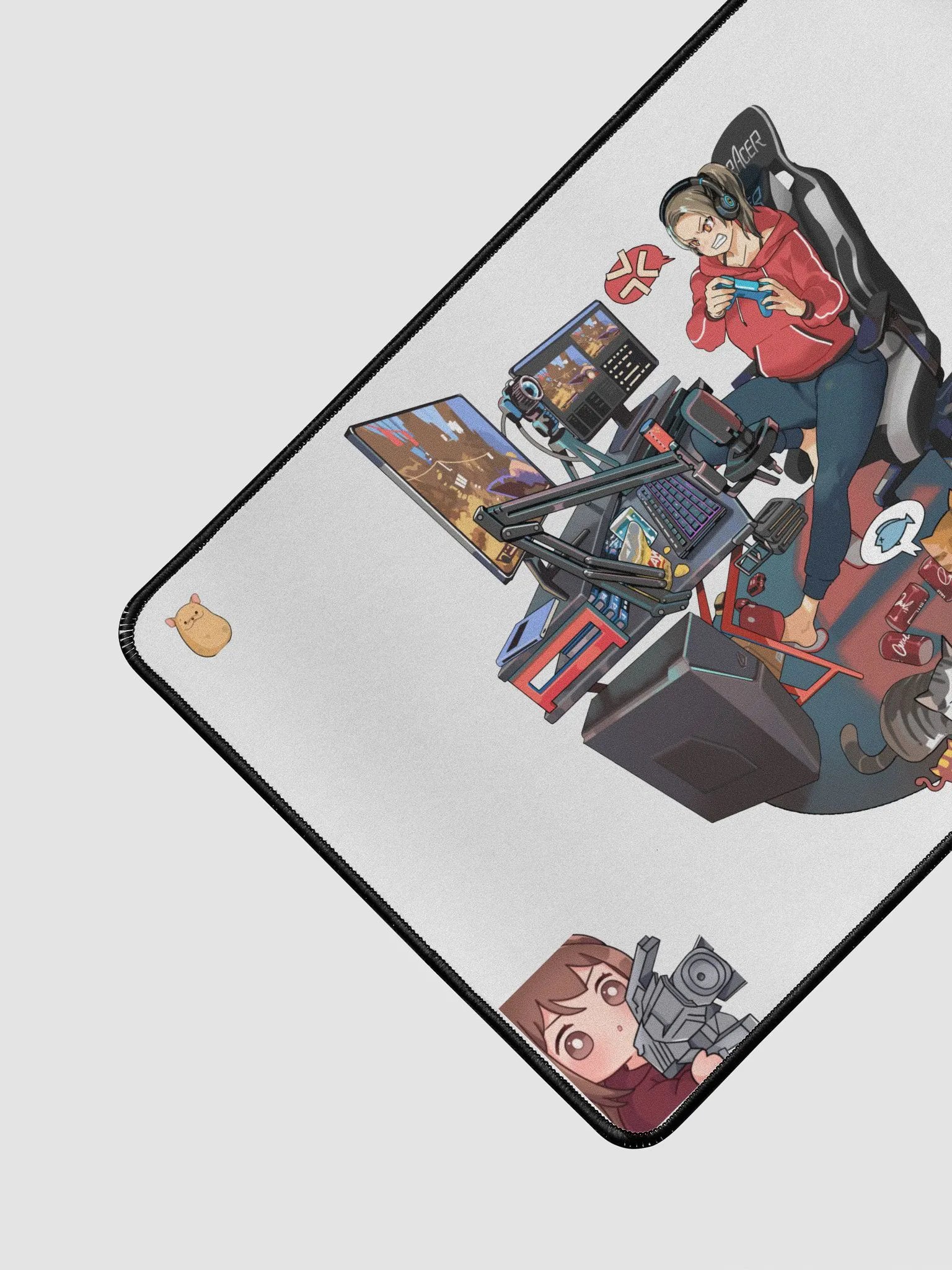 Old school Keisha ~ Desk Mat 12 x 18 by Spoke product image (2)