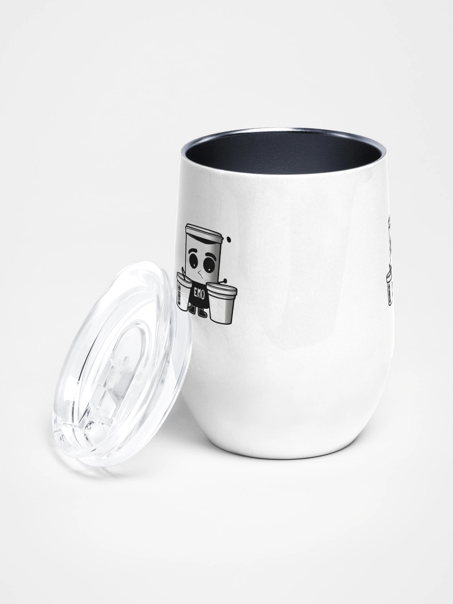 Emo Mood Wine Tumbler product image (2)