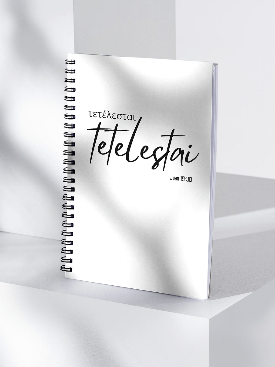 Tetelestai Spiral Notebook/Cuaderno de Espiral product image (4)