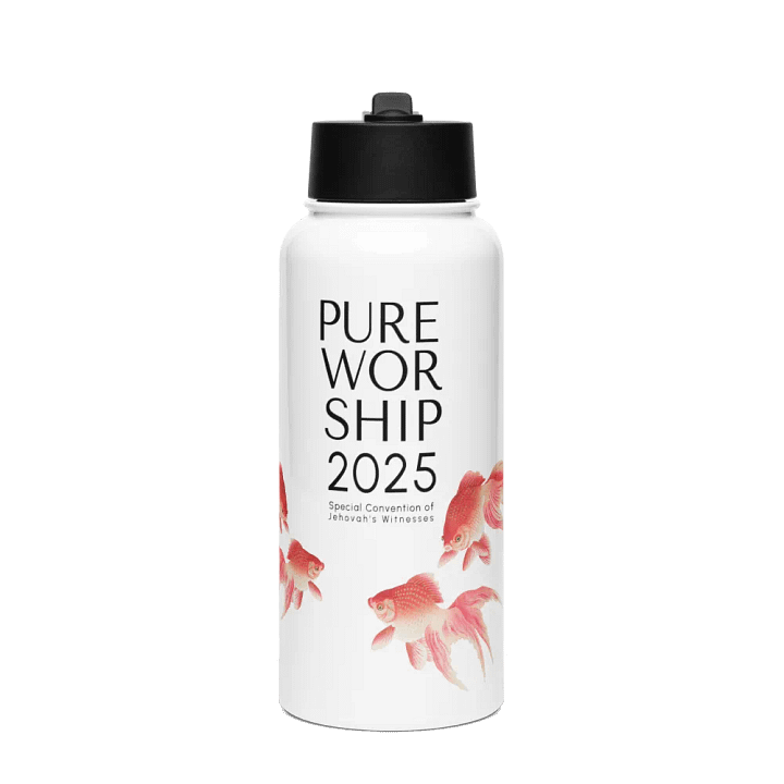 "Pure Worship" 2025 Special Convention | Koi Fish Stainless Steel Water Bottle product image (1)