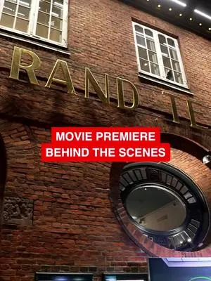 After all this time, I finally got invited to a movie premiere 🍿