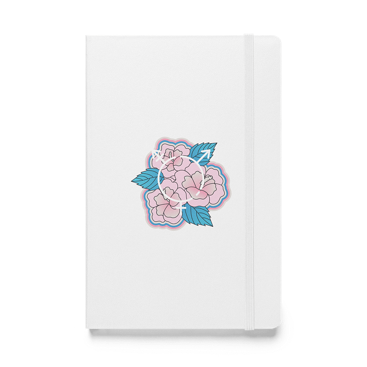 LGBTQIAP2S+ 2025, Trans Flower with Symbol, Journal product image (1)