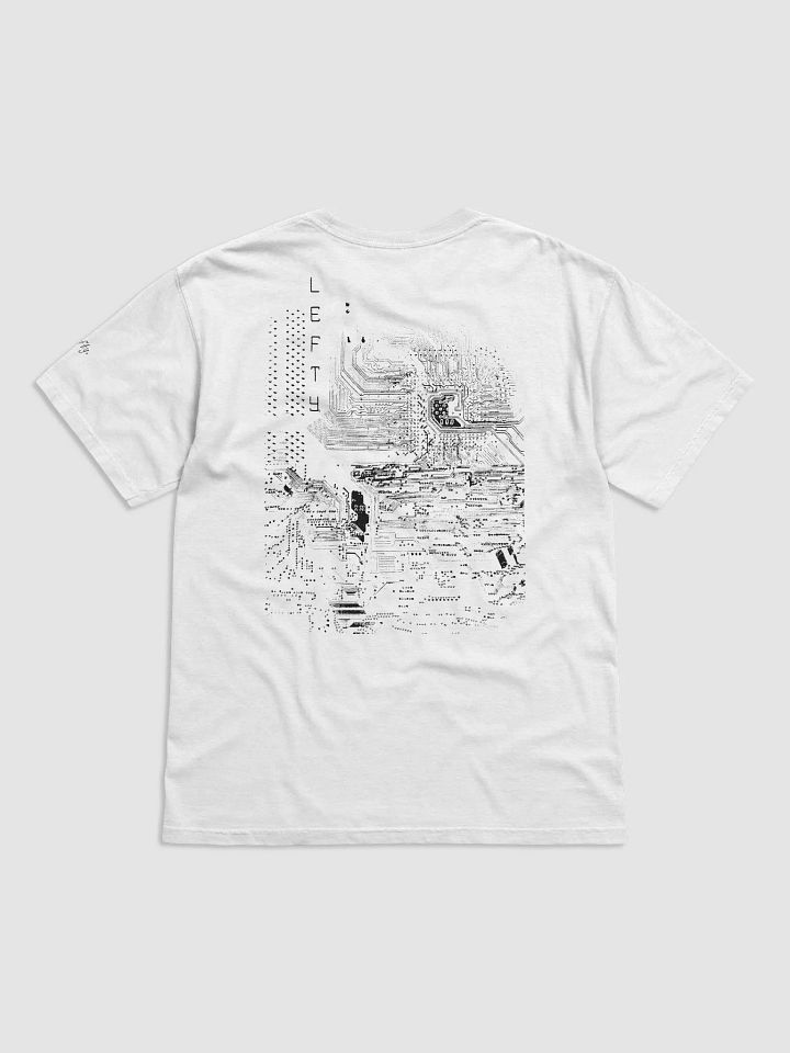 Lefty. "WHITE MAINFRAME GRAPHIC T-SHIRT" product image (2)