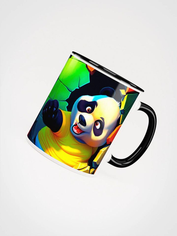 Excited Panda Breakthrough Ceramic Mug product image (1)