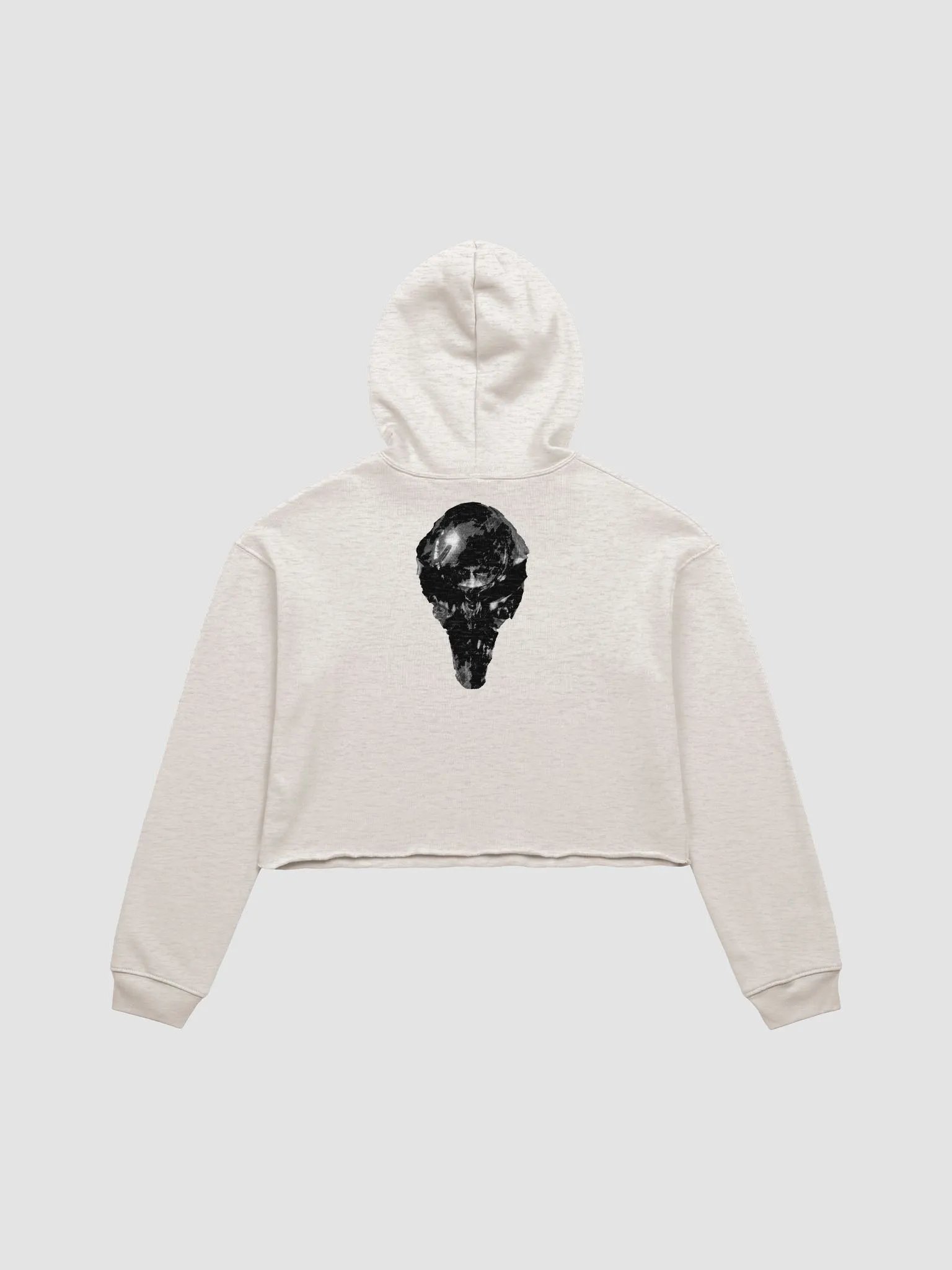 Ladies Crop Hoodie (Light Colors) product image (3)