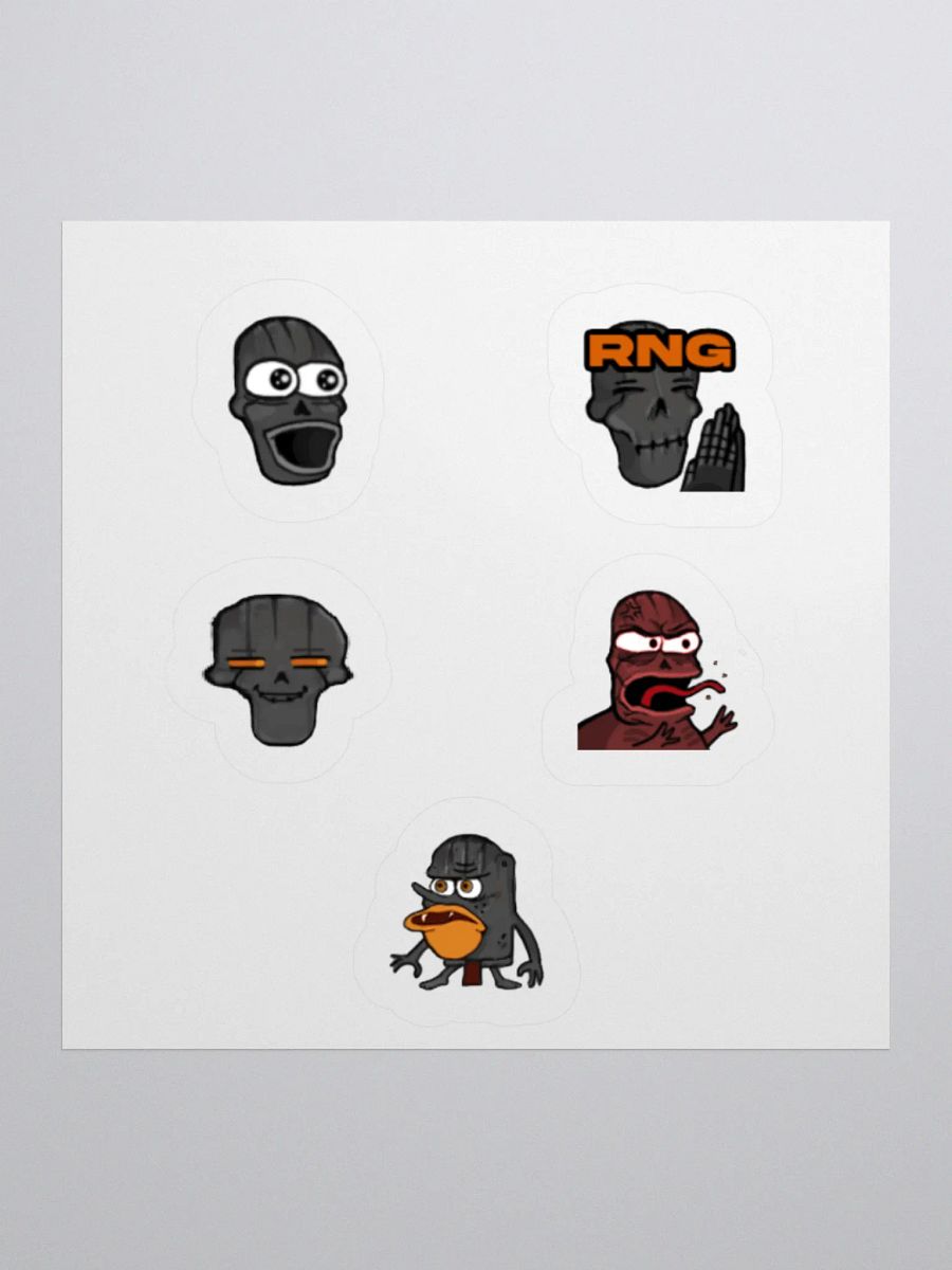 Emote Ver. 2 Sticker sheet product image (1)