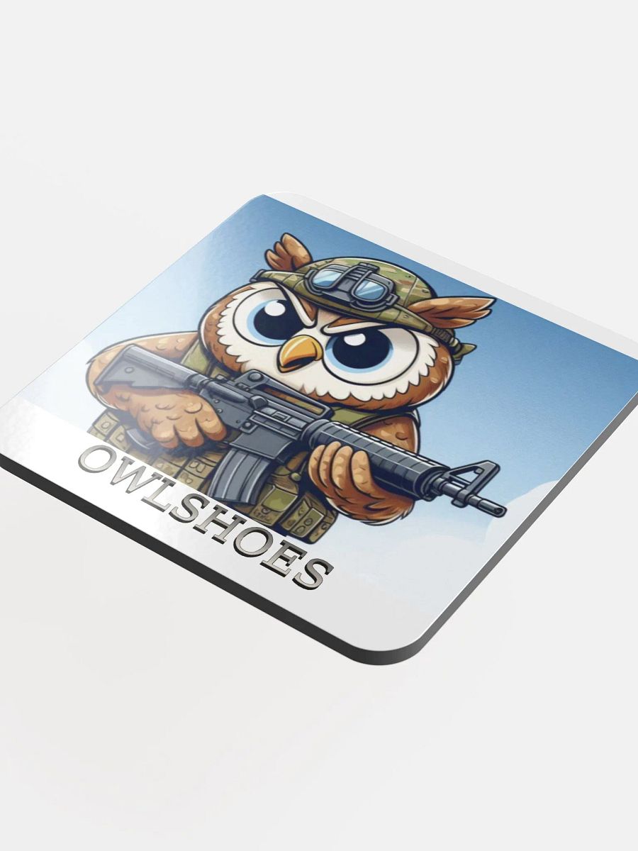OwlShoes Glossed Cork Coaster product image (4)