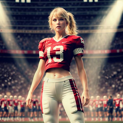 Put me in coach!!!
.
.
.
.
.
.
#taylorswift #football #chiefs #art #aiart #ai #swiftie #13 #ınstagood #canarykeet
