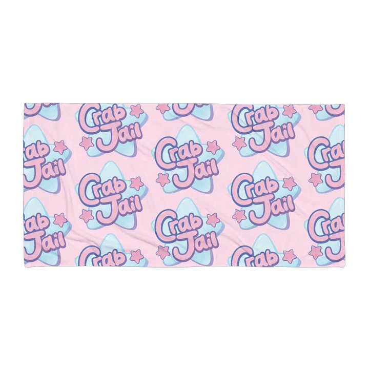 Crabjail Logo Towel product image (1)