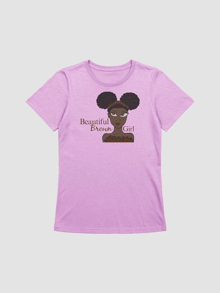 Beautiful Brown Girl Women's Tee - Chocolate product image (2)