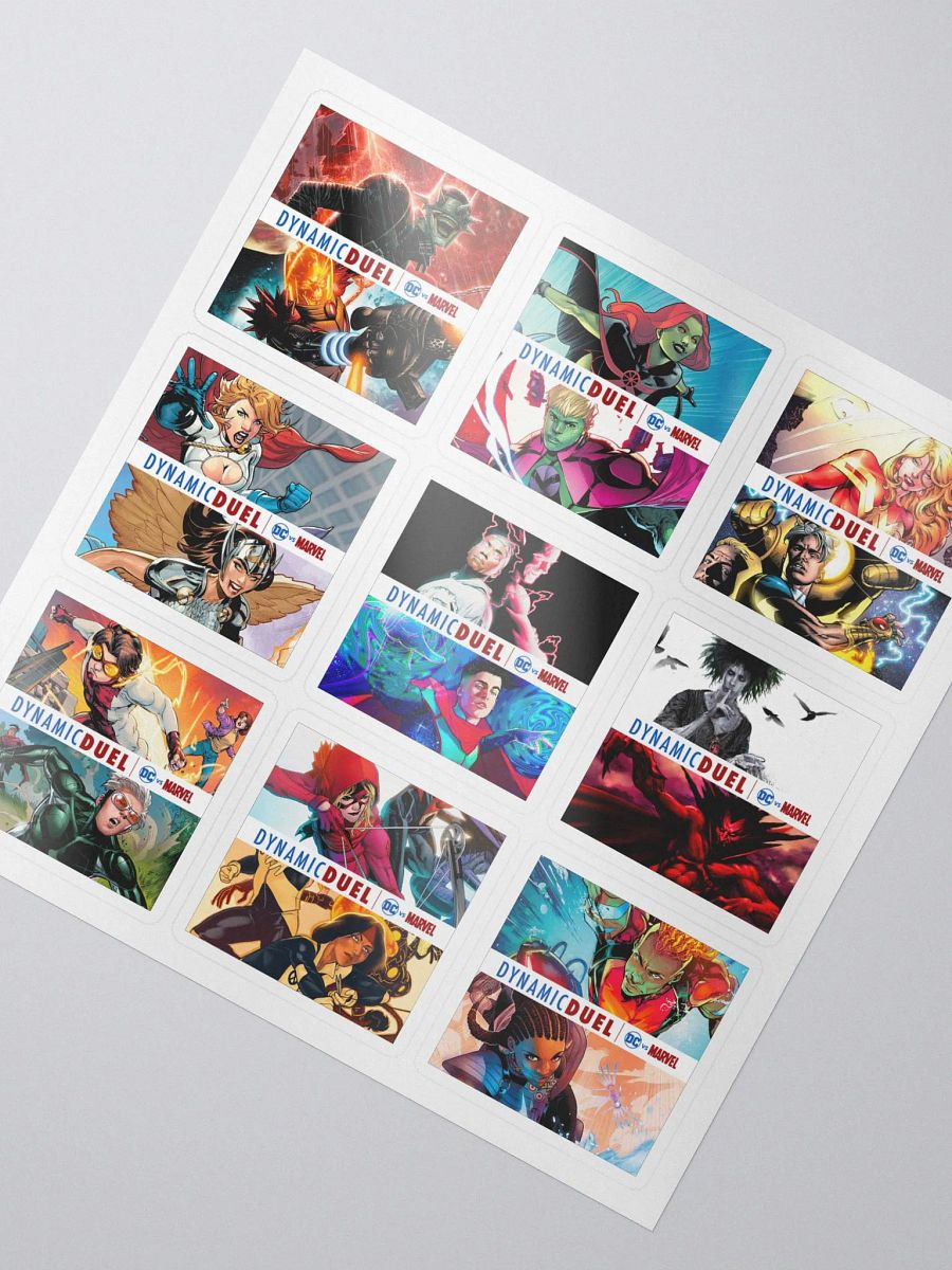 Dynamic Duel Episode Cover Stickers - Series 16 product image (2)