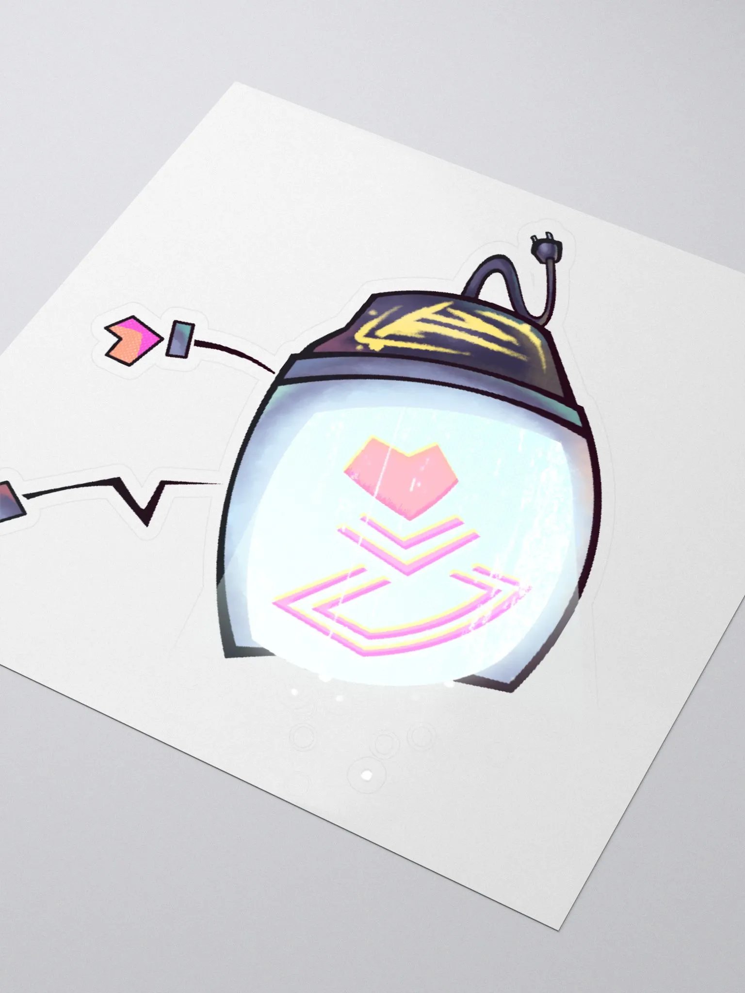 CCTV Logo Sticker product image (7)