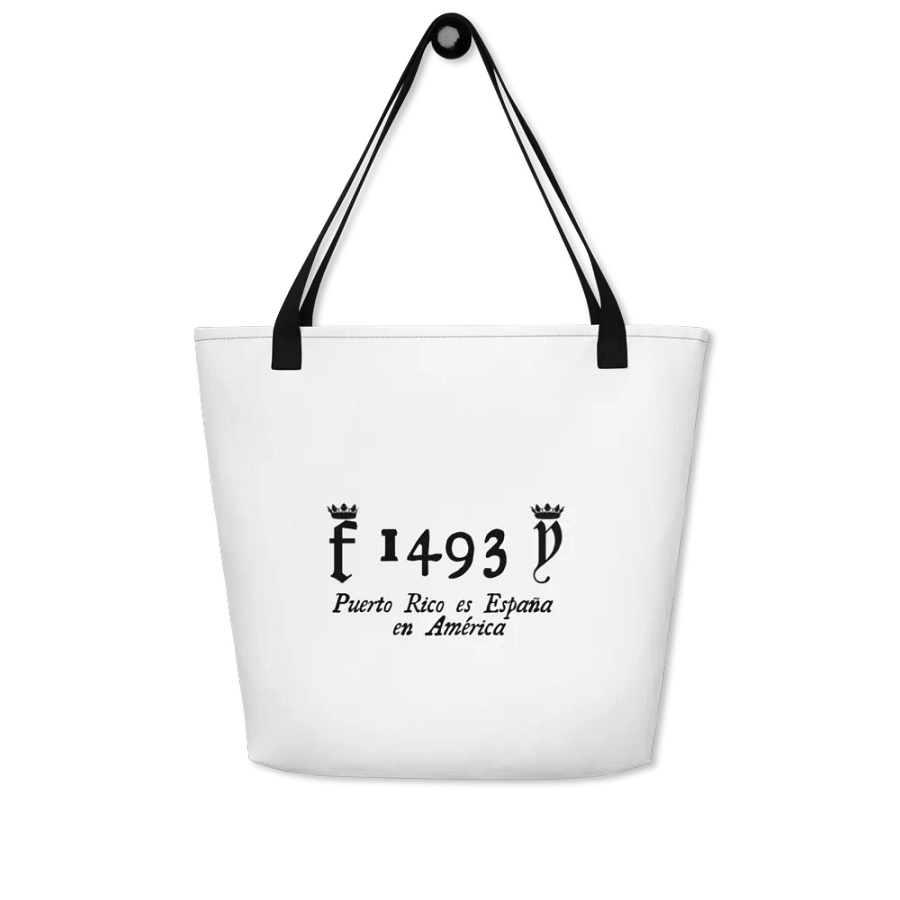 Bolso casual de mano - 1493 Puerto Rico es España en América product image (3)