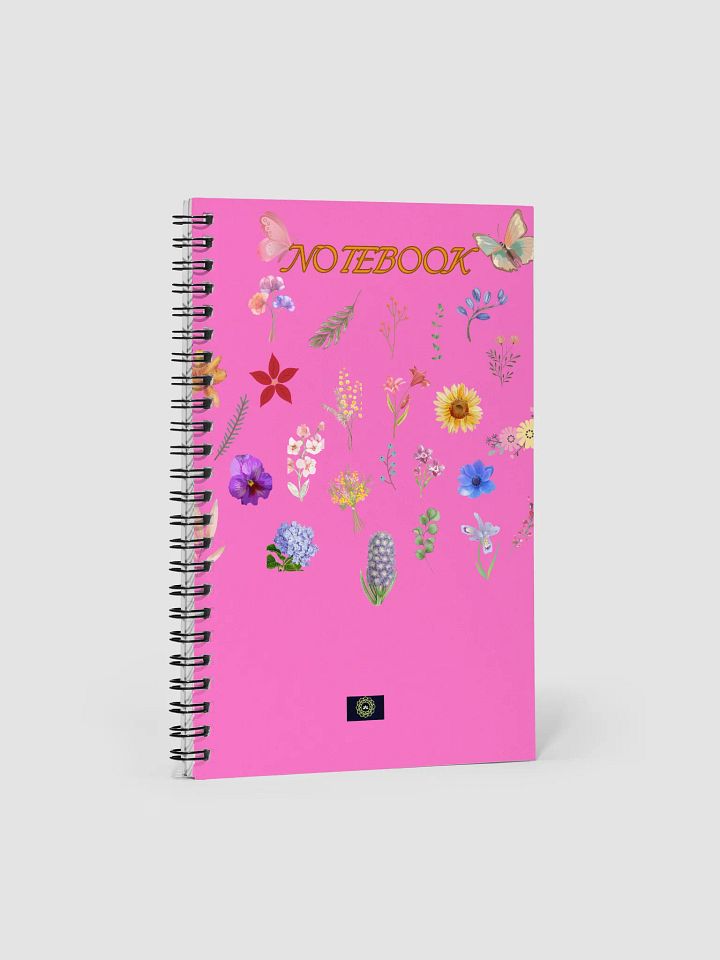 Floral Fantasy Spiral Notebook product image (1)