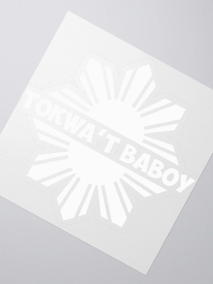 Tokwa't Baboy STICKER Pork Tofu Philippines Cuisine, Filipino Foodie Label Decal product image (2)