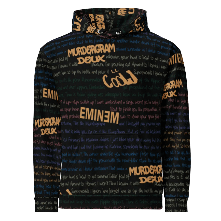 Murdergram Deux - LL Cool J ft. Eminem - BLACK/MULTI-COLOURED - Unisex Hoodie product image (2)