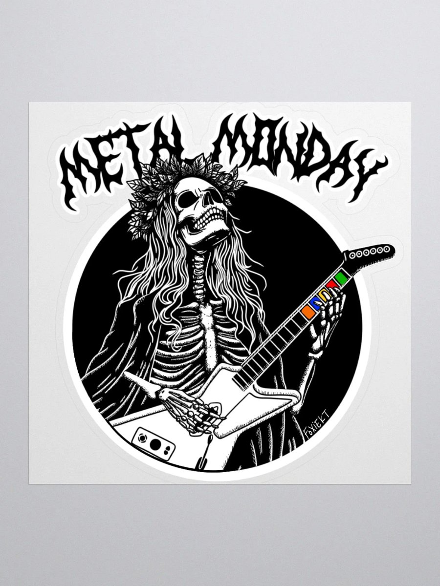 Metal Monday Slap Sticker product image (1)