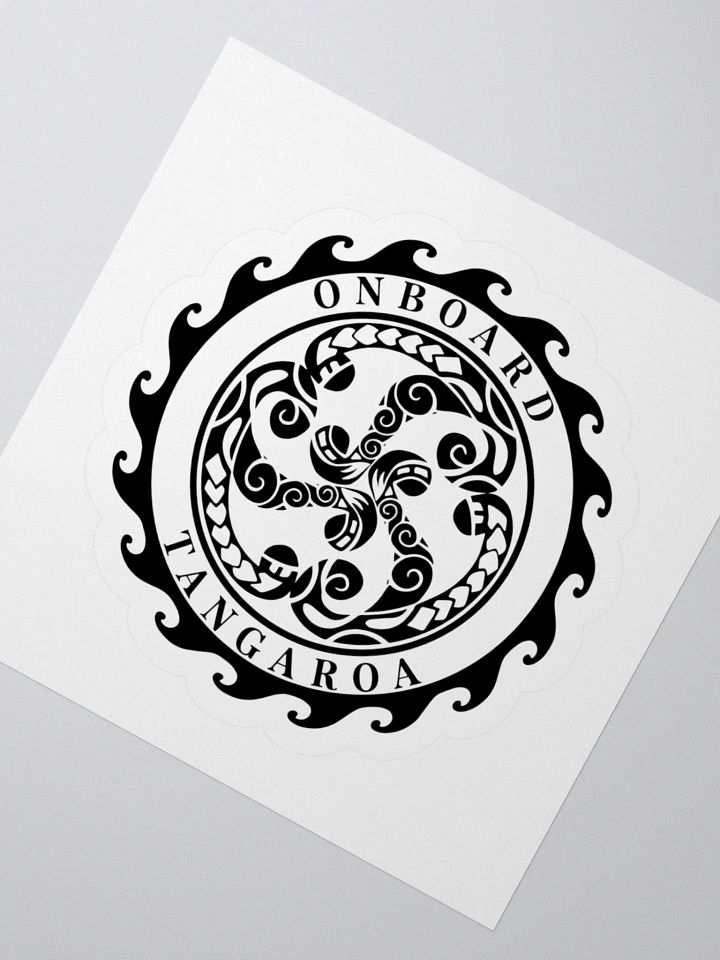 "Onboard Tangaroa" Sticker – Stick with the Journey product image (6)