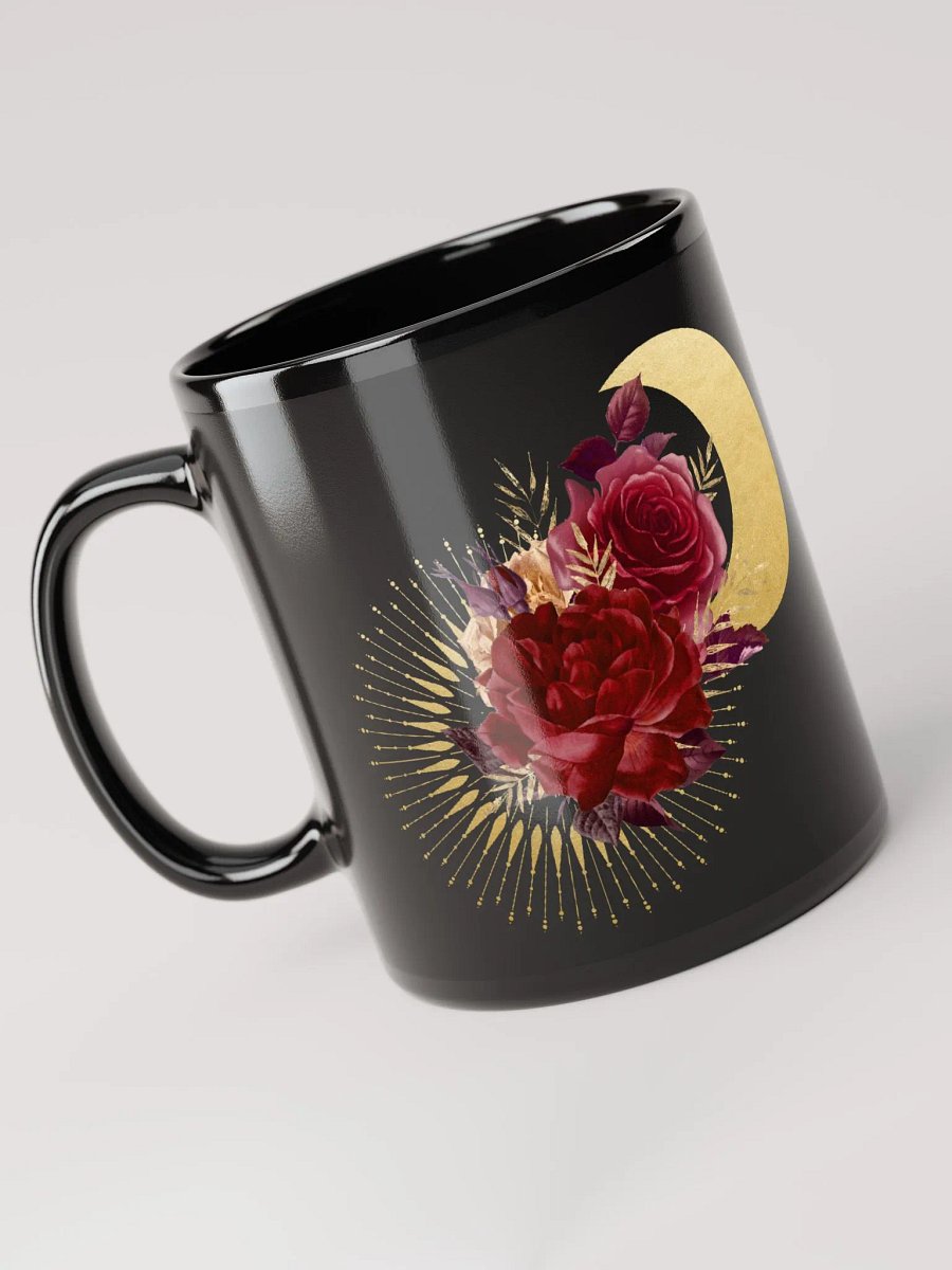 Goddess Golden Moon and Roses in Black product image (5)