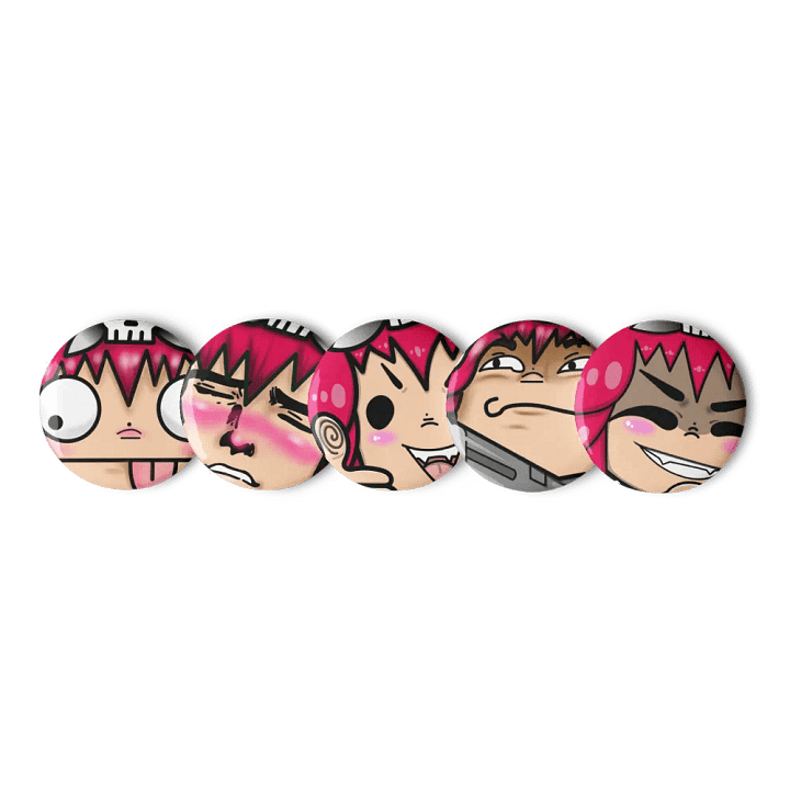 Closetskully Emote Pin Set! product image (3)
