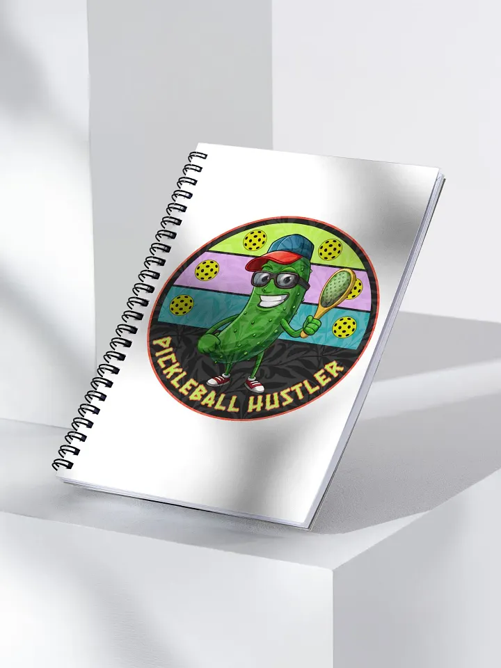 Pickleball Hustler Spiral Notebook product image (2)