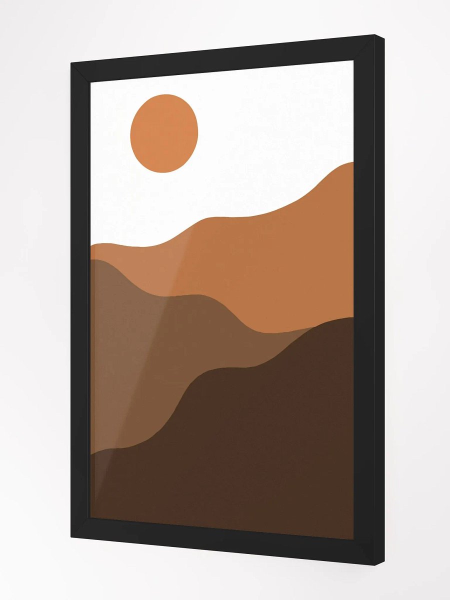 Sundown Serenity Framed Poster product image (9)