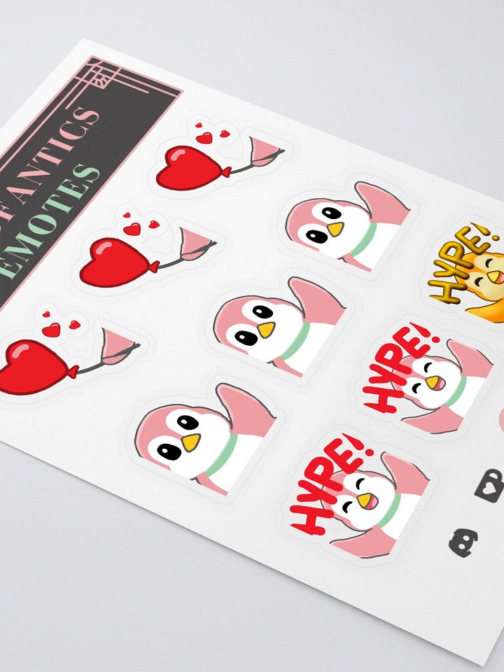 sic- Emote Sticker Set 1 (v1) product image (2)