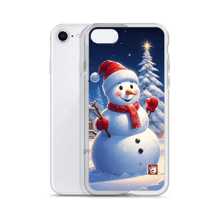 Cheerful Snowman iPhone® Case product image (51)