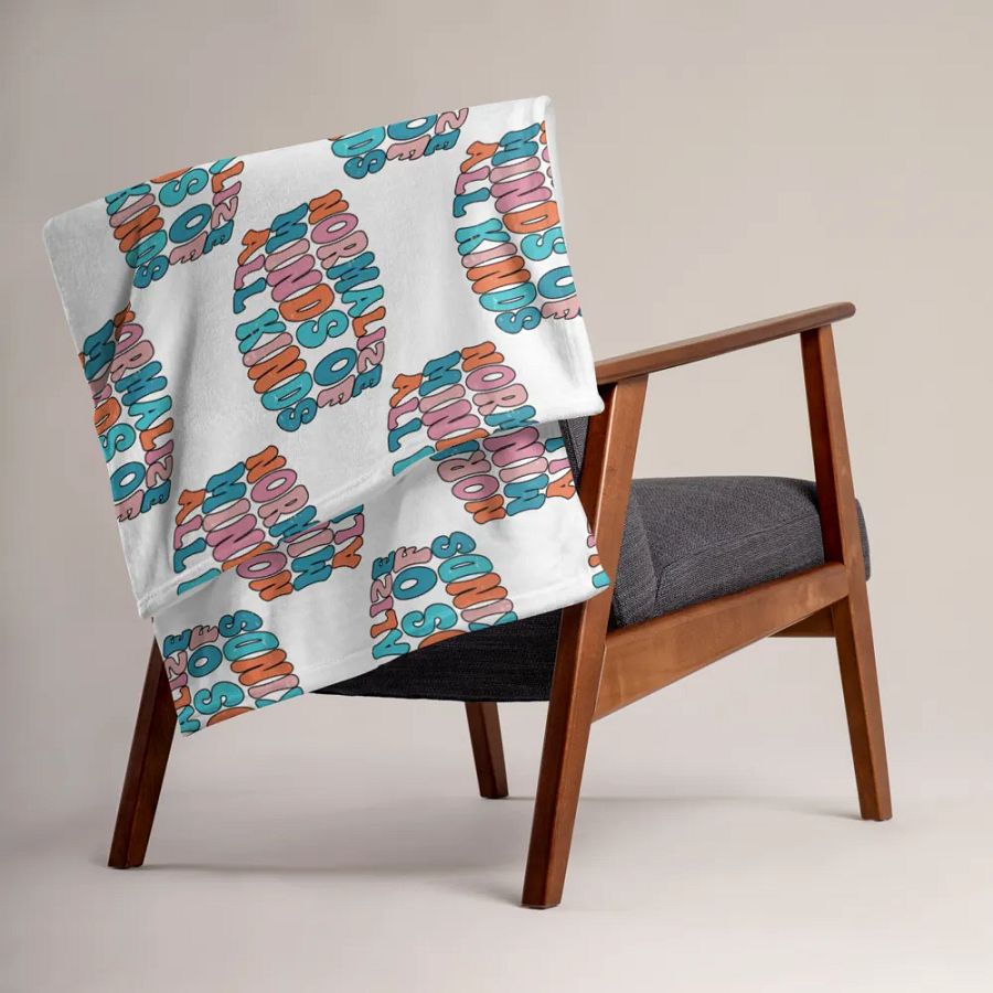 Normalize Minds Of All Kinds Blanket product image (3)