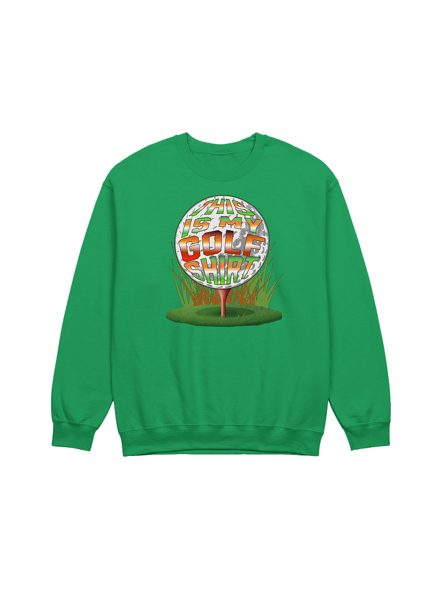 This Is My Golf Shirt Tee Time Vibes Sweatshirt product image (5)