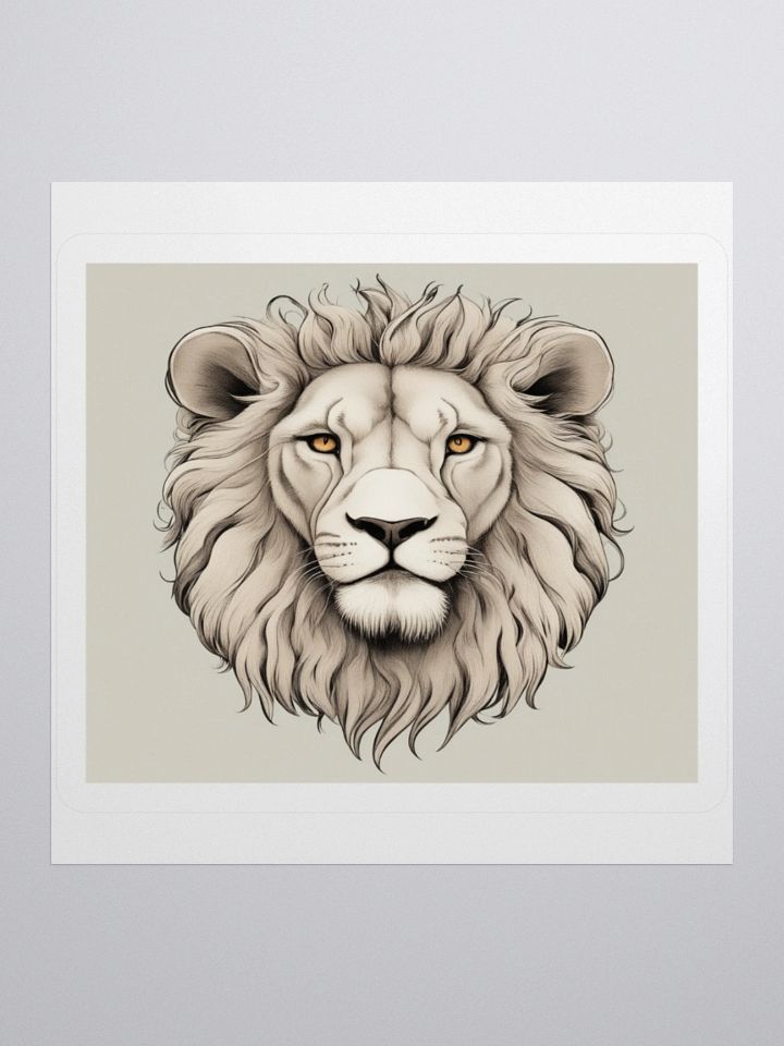 Lion Heart Sticker product image (1)