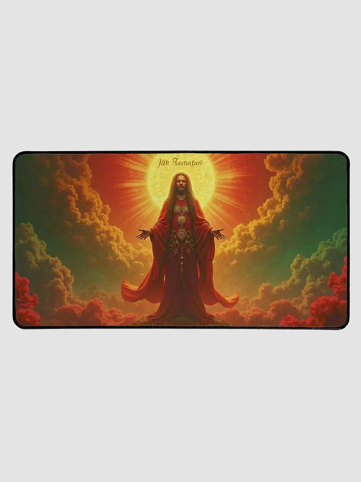 Jah Rastafari Desk Mat product image (1)