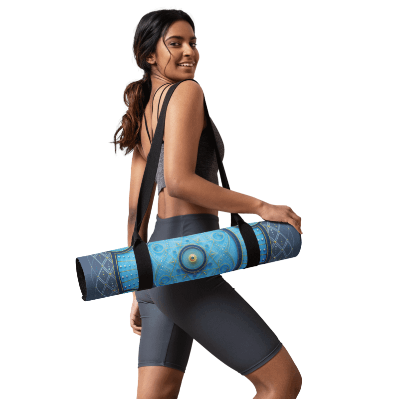 Mandala of Self-Expression Yoga Mat product image (3)