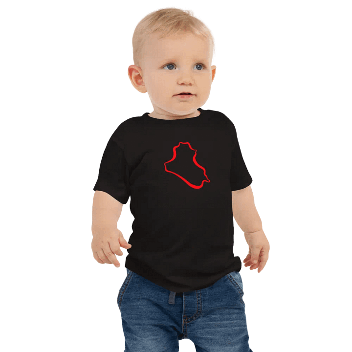Iraqi Map Baby Tee product image (1)