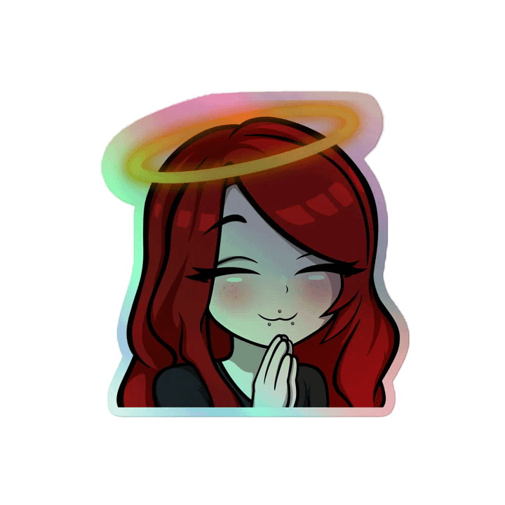 Holographic Endra Angel Sticker product image (2)