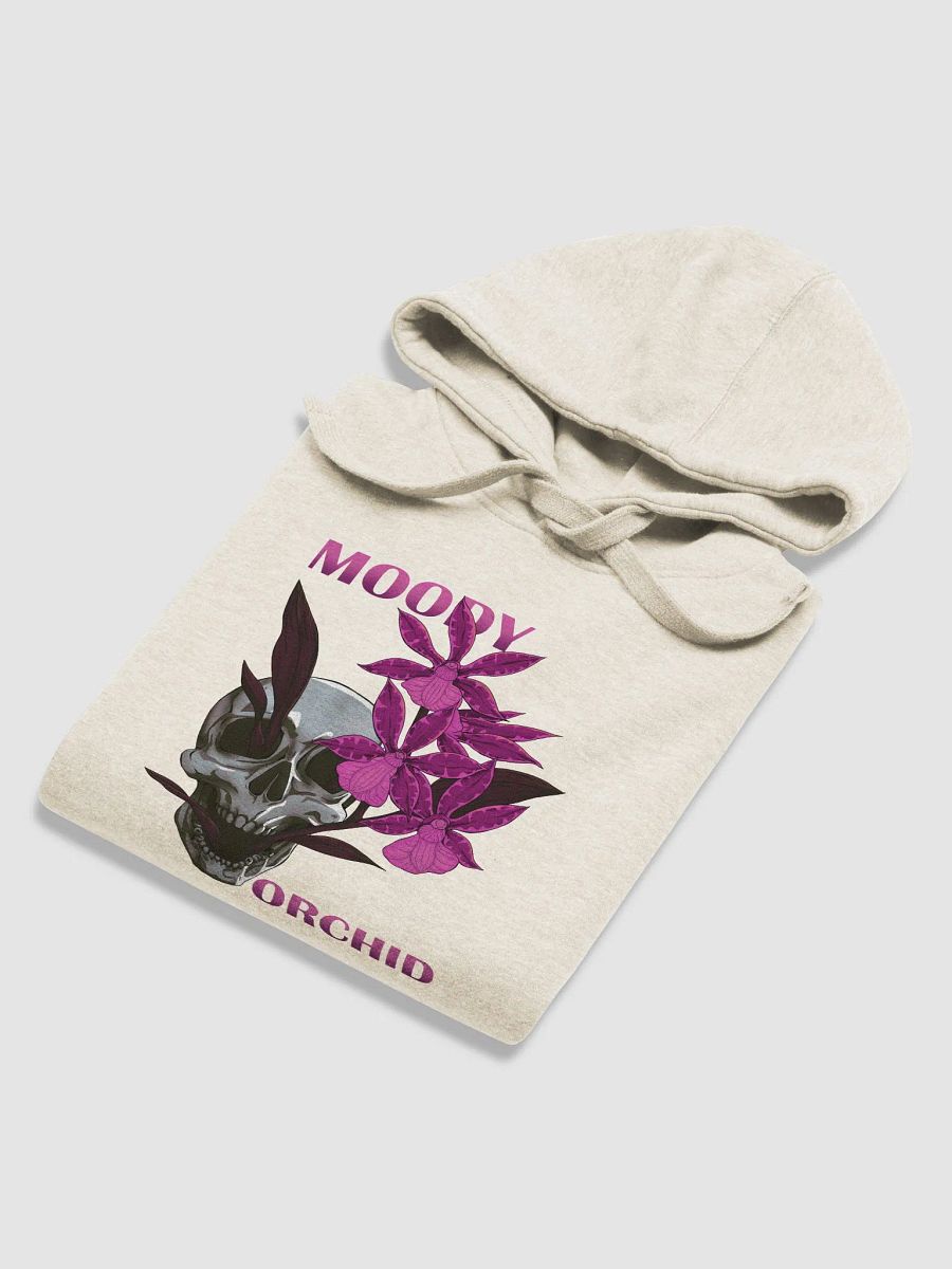 Moody Orchid Skull & Magenta Floral Hoodie product image (6)