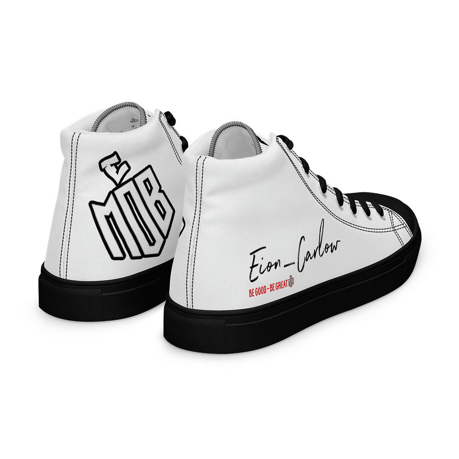 Eion_Carlow X EMOB Women's High-Top Canvas Shoes product image (7)