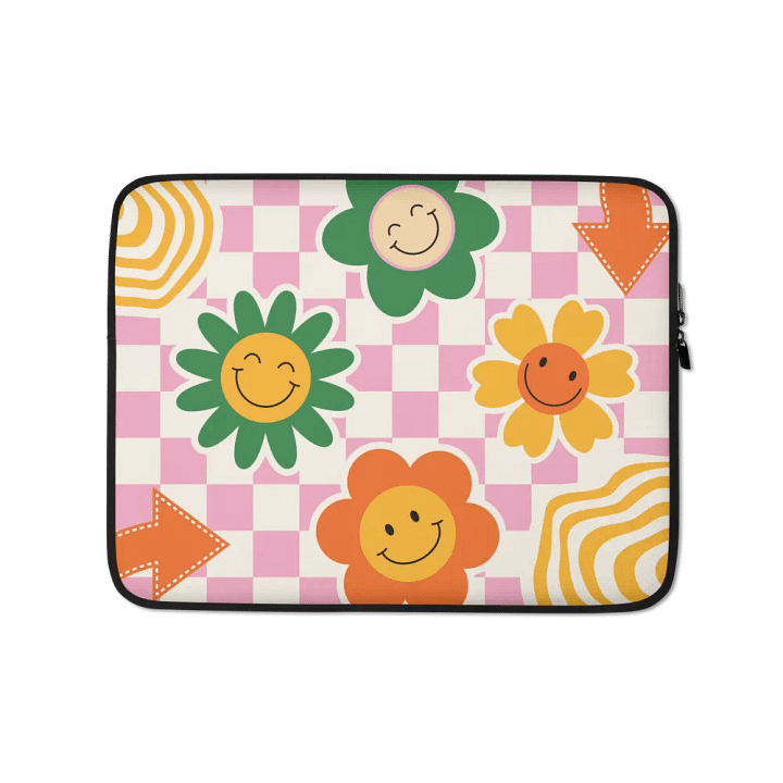 Playful Petals Laptop Sleeve product image (1)