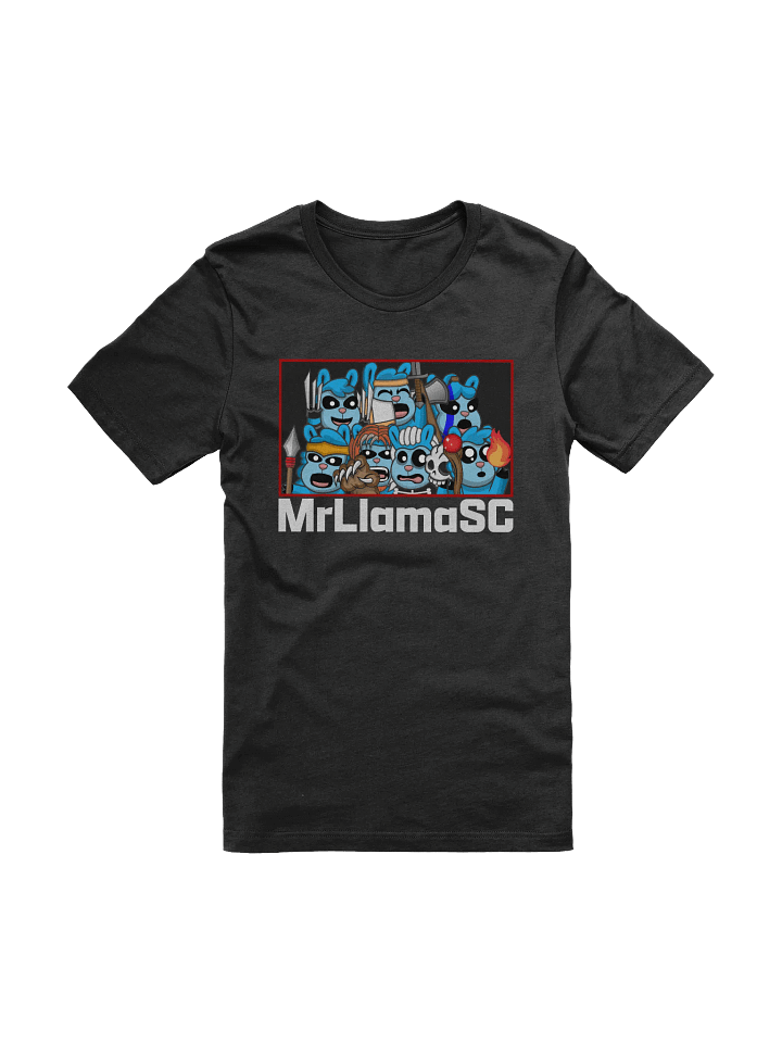 MrLlamaSC Llama Family T-Shirt product image (1)