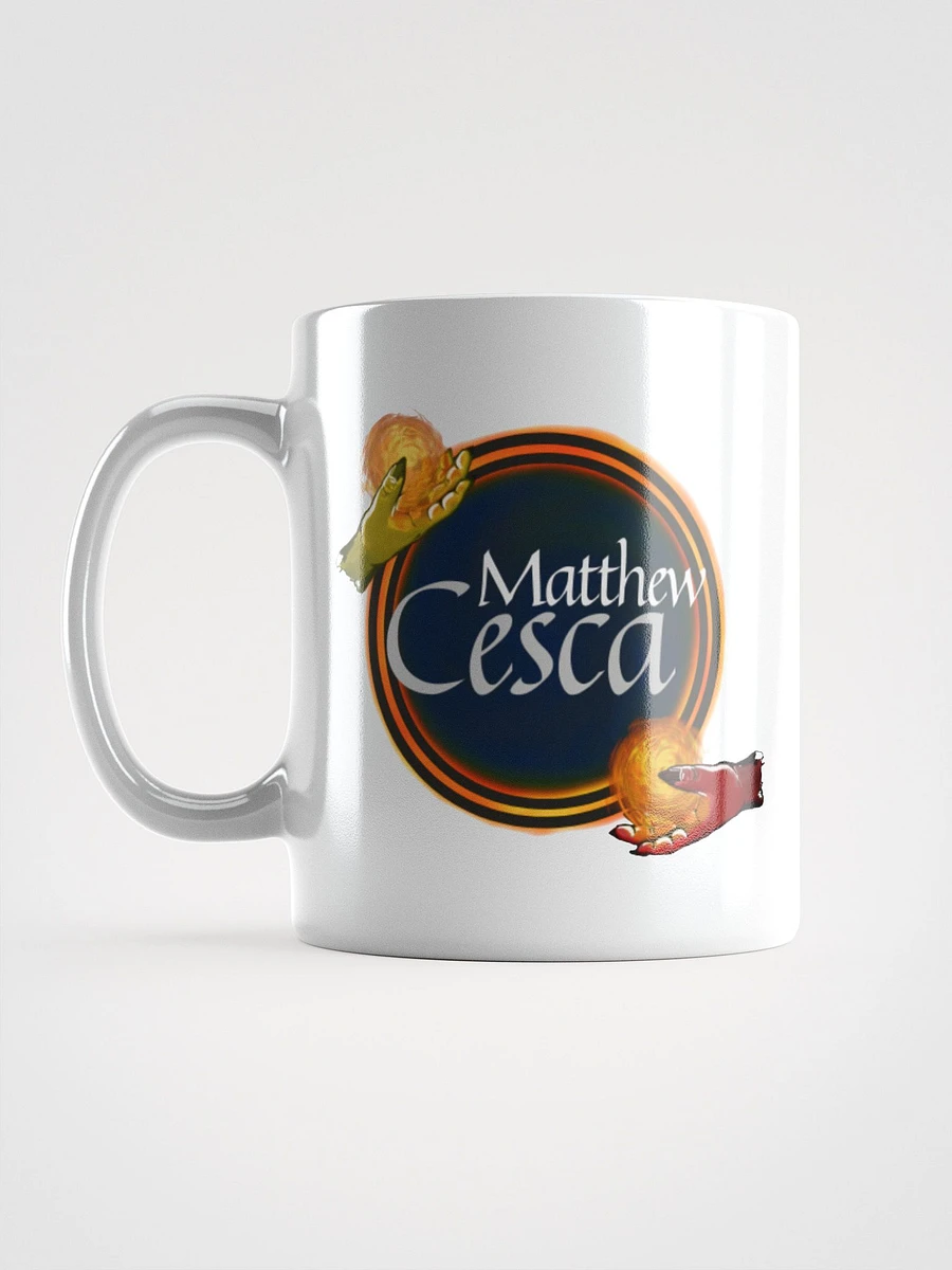Matthew Cesca Author Logo White Ceramic Mug product image (6)